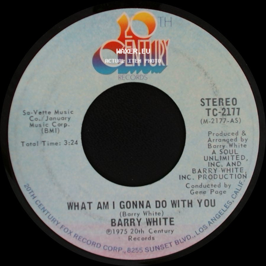 Barry White - What Am I Gonna Do With You / What Am I Gonna Do With You Baby side A