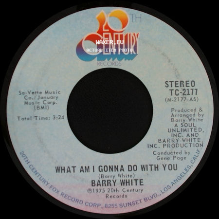 Barry White - What Am I Gonna Do With You / What Am I Gonna Do With You Baby side A