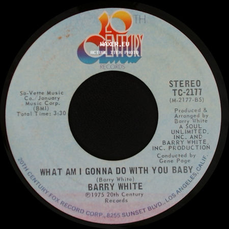 Barry White - What Am I Gonna Do With You / What Am I Gonna Do With You Baby side B