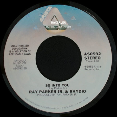 Ray Parker Jr. & Raydio - So Into You / A Woman Needs Love (Just Like You Do) side A