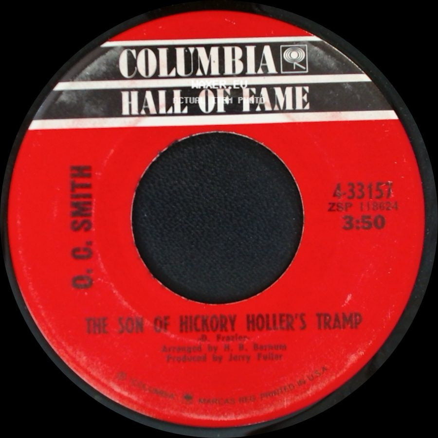 O. C. Smith - Honey (I Miss You) / The Son Of Hickory Holler's Tramp side B