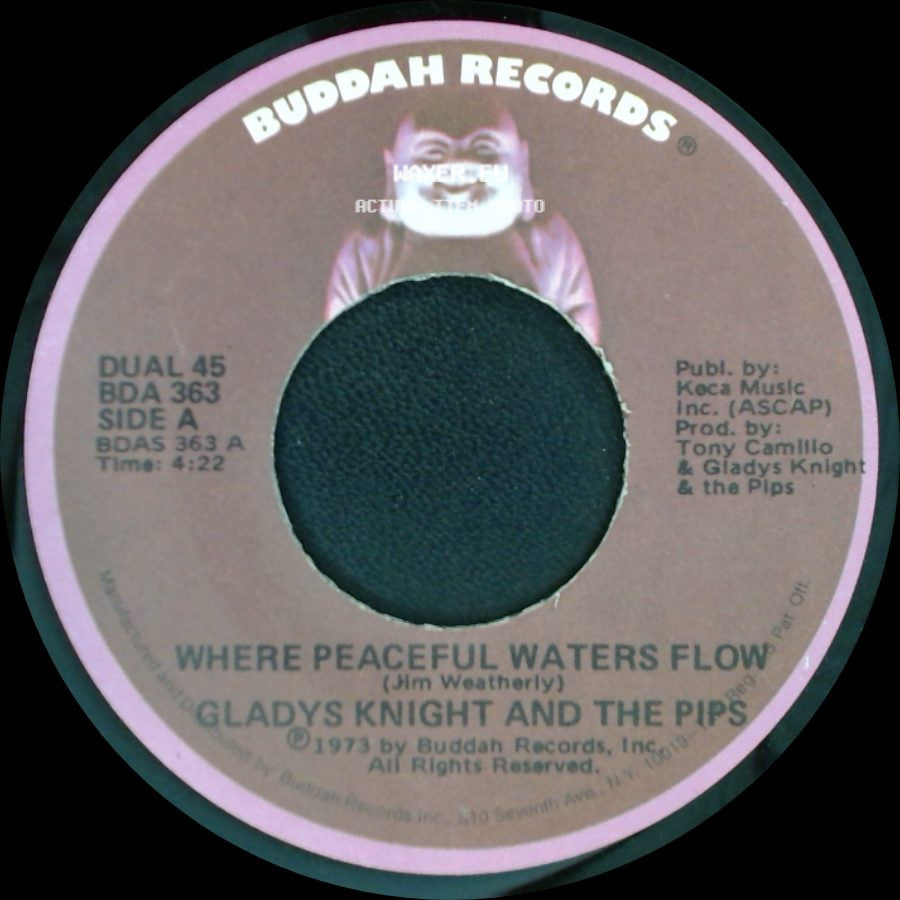 Gladys Knight And The Pips - Where Peaceful Waters Flow / Perfect Love side A