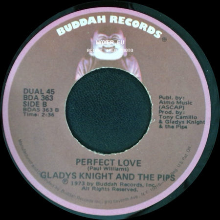 Gladys Knight And The Pips - Where Peaceful Waters Flow / Perfect Love side B