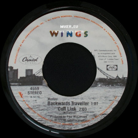 Wings - Backwards Traveller / Cuff Link / With A Little Luck side A