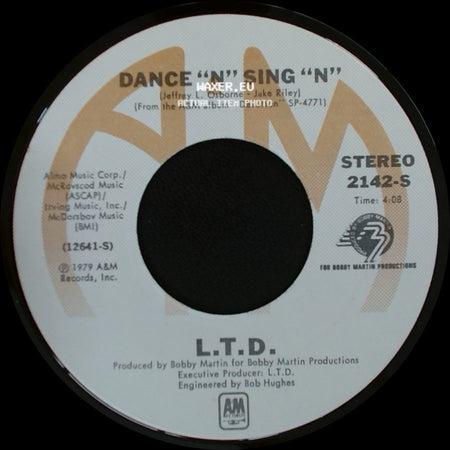 L.T.D. - Dance 'n' Sing 'n' / Give It All side A