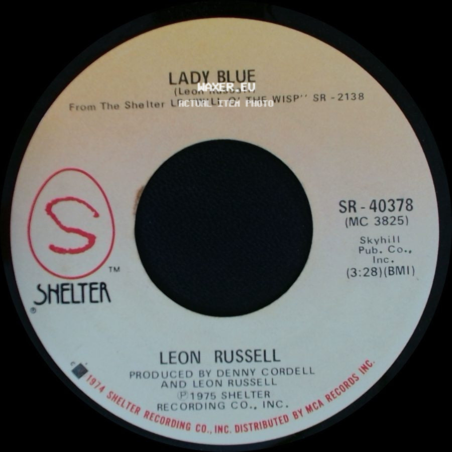 Leon Russell - Lady Blue / Laying Right Here In Heaven side A