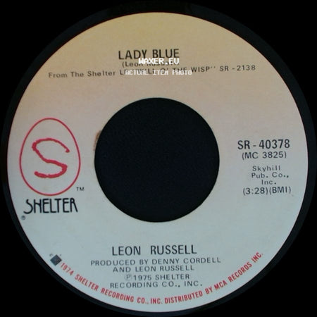 Leon Russell - Lady Blue / Laying Right Here In Heaven side A