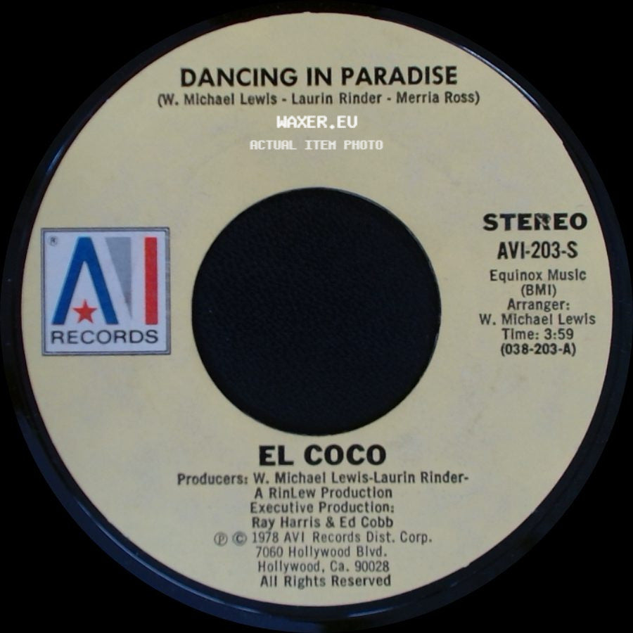 El Coco - Dancing In Paradise / Love In Your Life side A