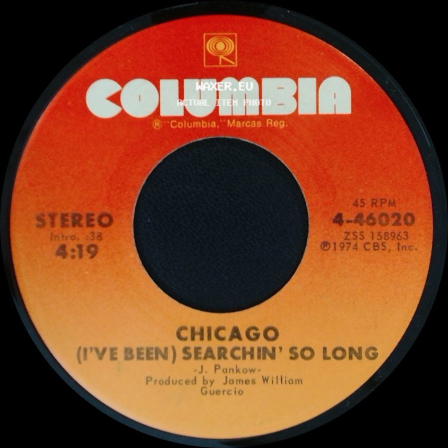 Chicago - (I've Been) Searchin' So Long / Byblos side A