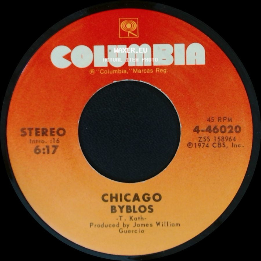 Chicago - (I've Been) Searchin' So Long / Byblos side B
