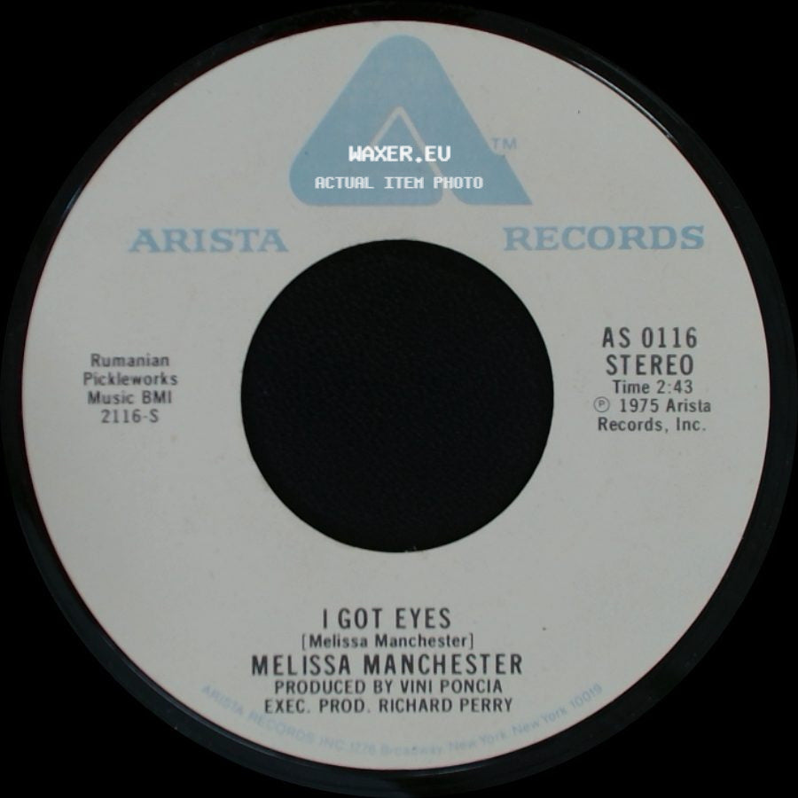 Melissa Manchester - I Got Eyes / Midnight Blue side A
