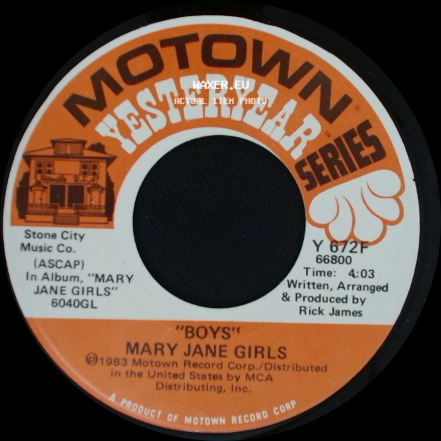 Mary Jane Girls - Boys / All Night Long side A