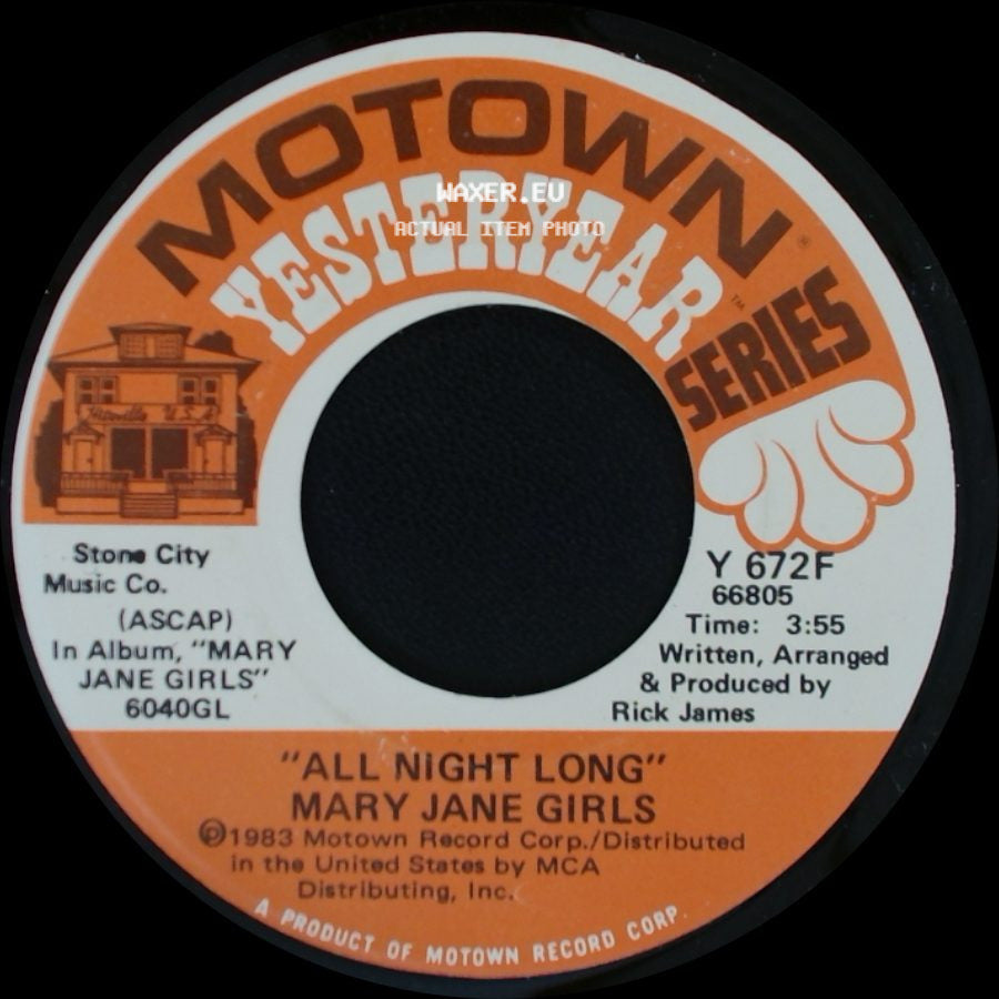 Mary Jane Girls - Boys / All Night Long side B