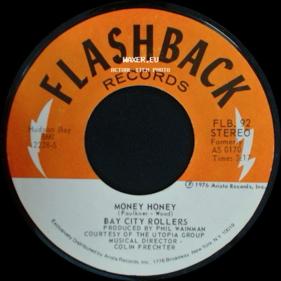 Bay City Rollers - Money Honey / Saturday Night side A