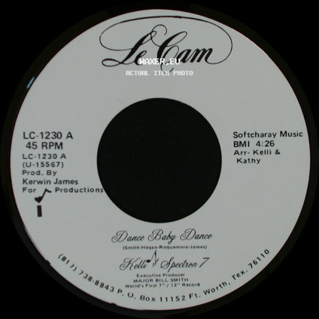 Kelli & Spectron 7 - Dance Baby Dance / Dance Baby Dance side A