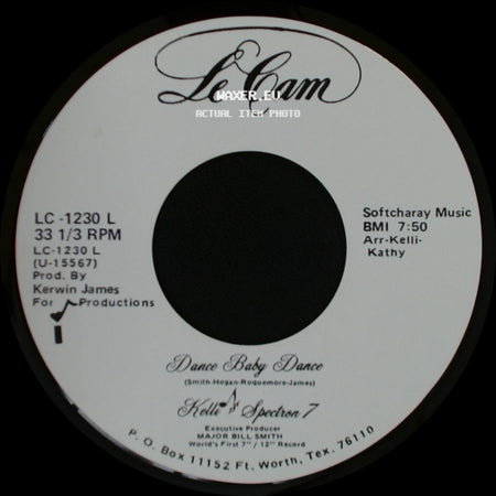 Kelli & Spectron 7 - Dance Baby Dance / Dance Baby Dance side B