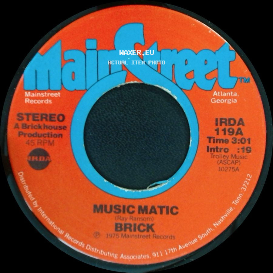 Brick - Good High / Music Matic side B