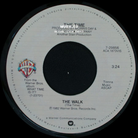 The Time - Onedayi'mgonnabesomebody / The Walk side B