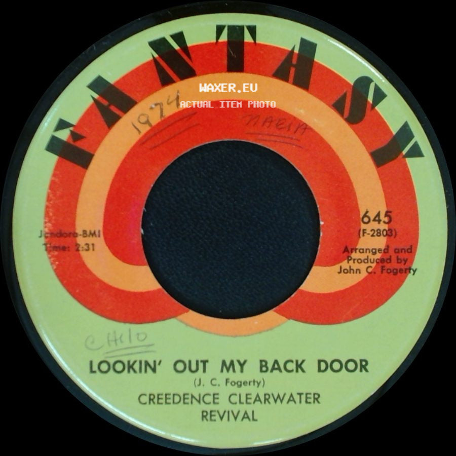 Creedence Clearwater Revival - Lookin' Out My Back Door / Long As I Can See The Light side A