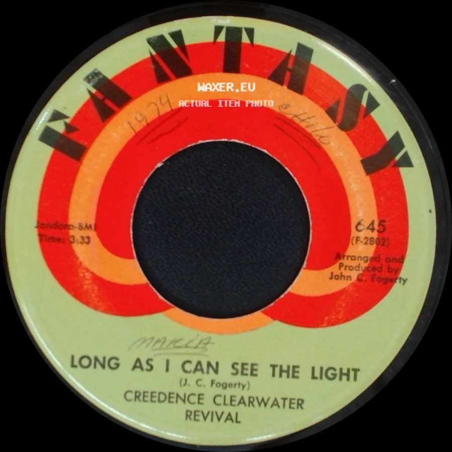 Creedence Clearwater Revival - Lookin' Out My Back Door / Long As I Can See The Light side B