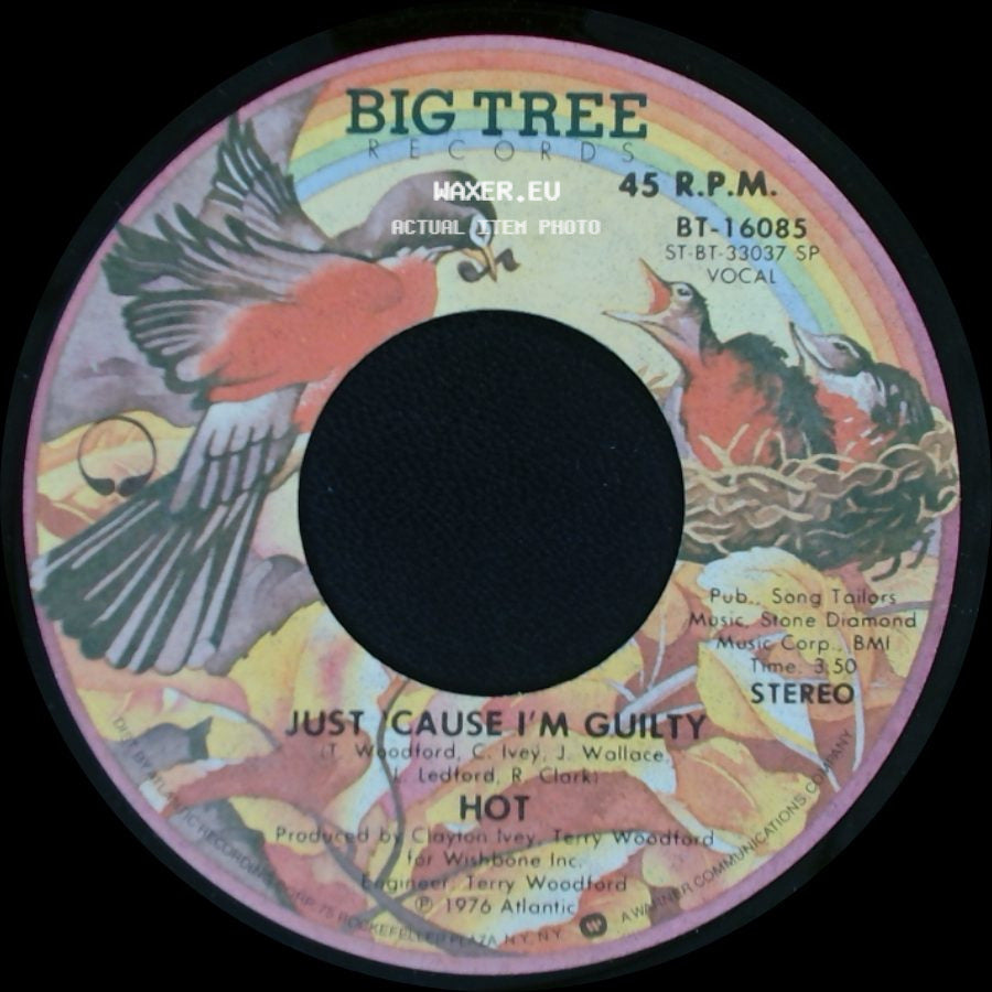 Hot - Just Cause I'm Guilty / Angel In Your Arms side A