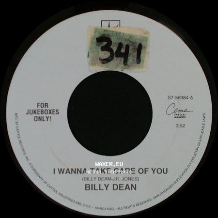 Billy Dean - I Wanna Take Care Of You / I'm Not Built That Way side A