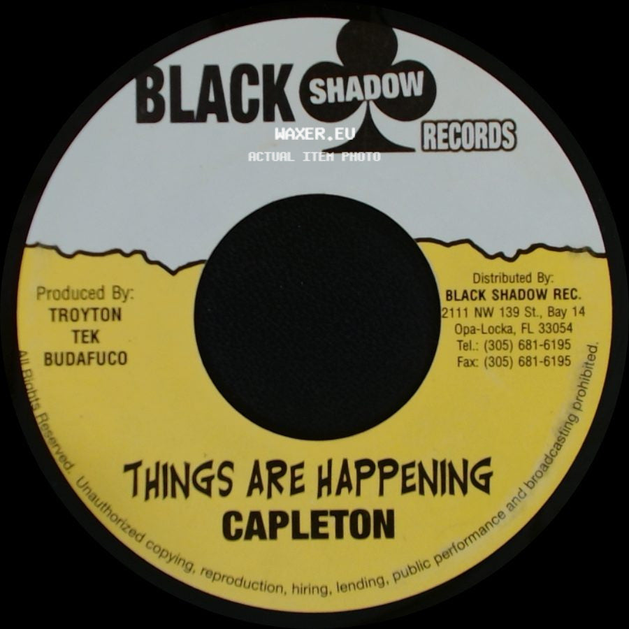 Capleton - Version / Things Are Happening side B