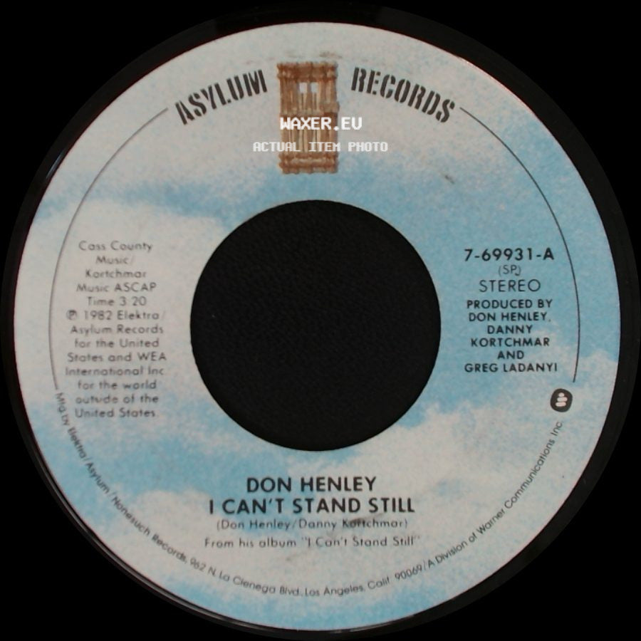 Don Henley - I Can't Stand Still / Them And Us side A