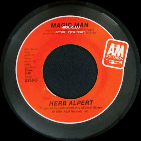 Herb Alpert - Fantasy Island / Magic Man side B