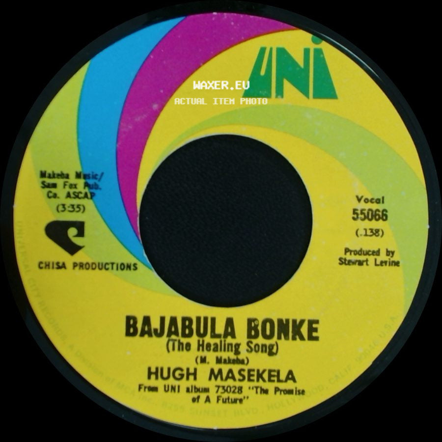 Hugh Masekela - Grazing In The Grass / Bajabula Bonke (The Healing Song) side B