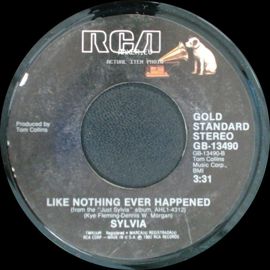 Sylvia - Like Nothing Ever Happened / Nobody side A