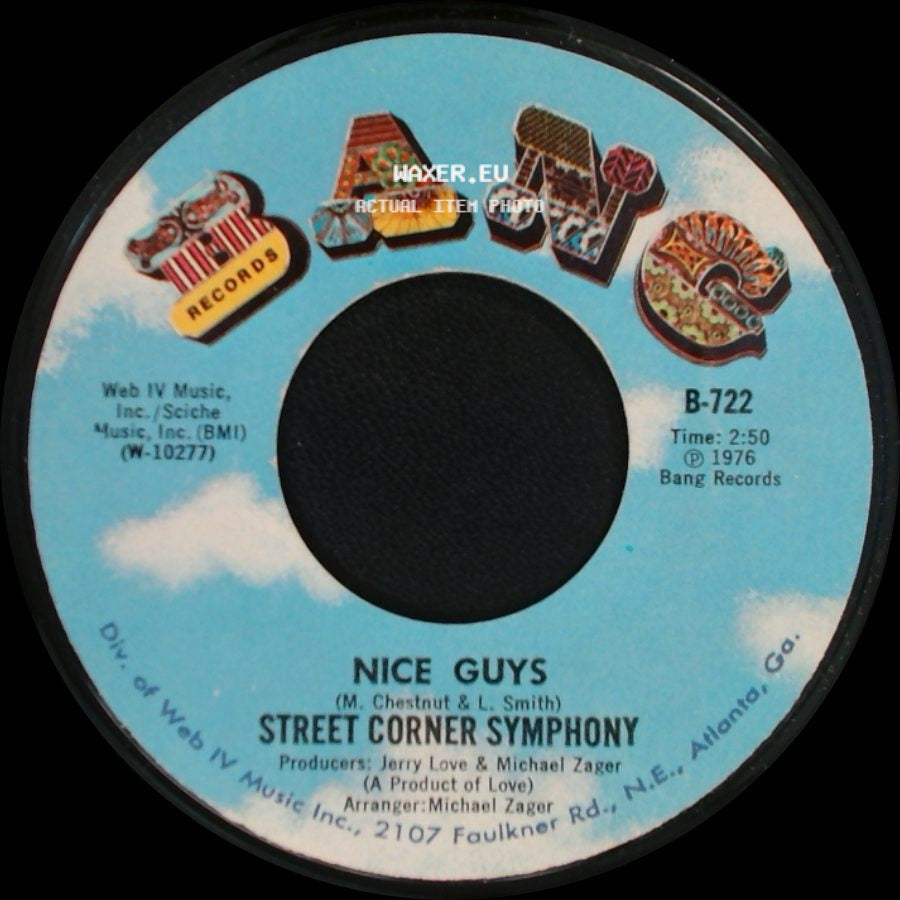 Street Corner Symphony - Nice Guys / Wish That Love Was Magic side A