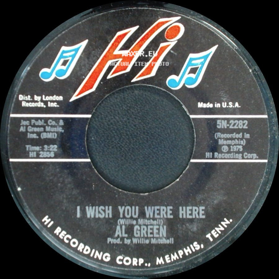 Al Green - I Wish You Were Here / L-O-V-E (Love) side A