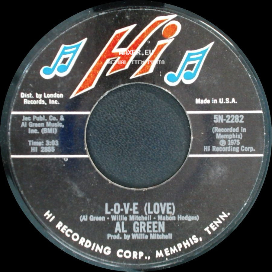 Al Green - I Wish You Were Here / L-O-V-E (Love) side B