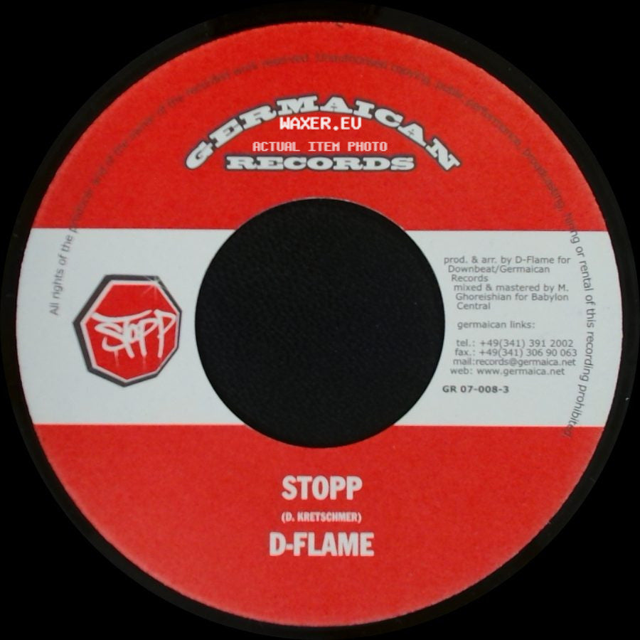 Alley Cat / D-Flame - Overcast / Stopp side B
