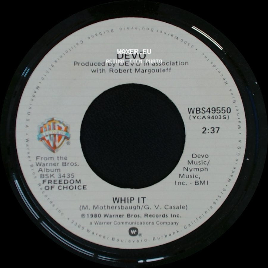 Devo - Whip It / Turn Around side A