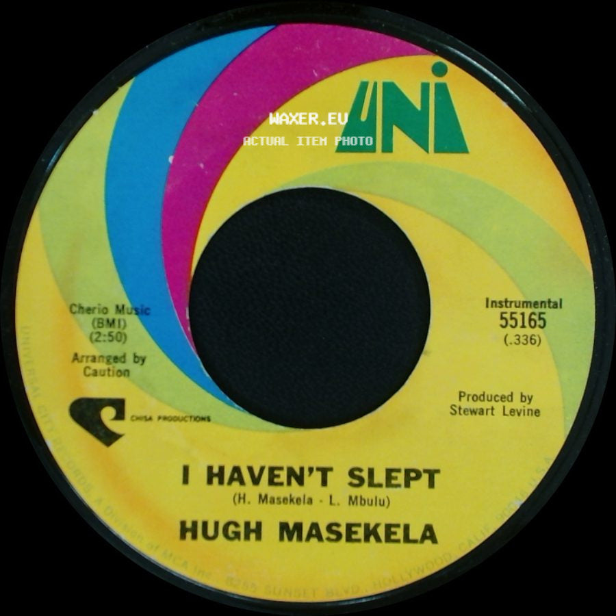 Hugh Masekela - I Haven't Slept / Where Has All The Grass Gone? side A