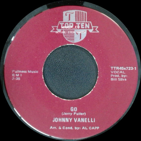 Johnny Vanelli - Go / Nation Without A Home (Narration) / Let There Be Peace side A