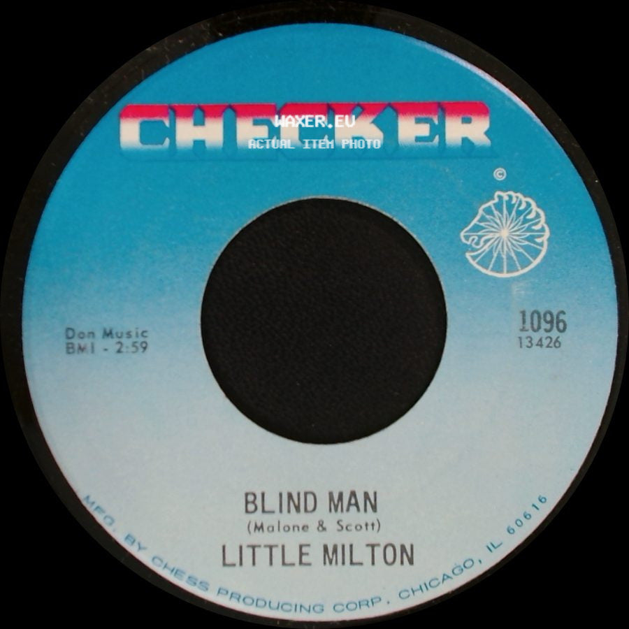 Little Milton - Blues In The Night / Blind Man side B