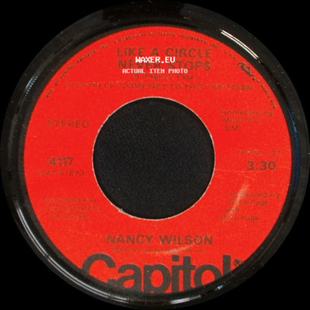 Nancy Wilson - Like A Circle Never Stops / He Called Me Baby side A