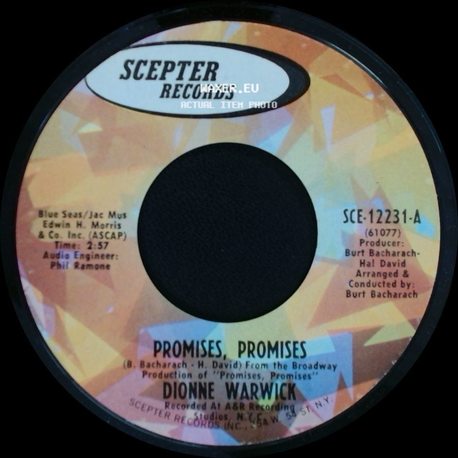 Dionne Warwick - Whoever You Are, I Love You / Promises, Promises side B