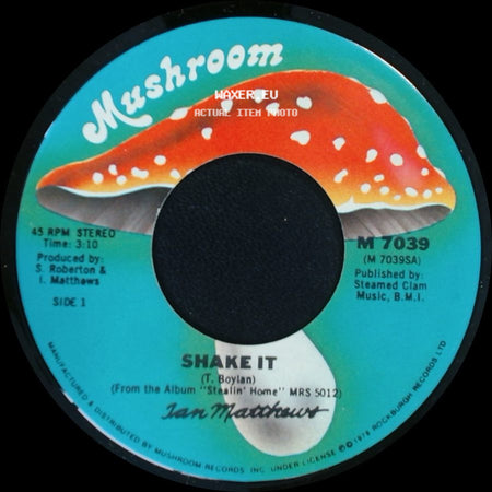 Ian Matthews - Shake It / Stealin' Home side A