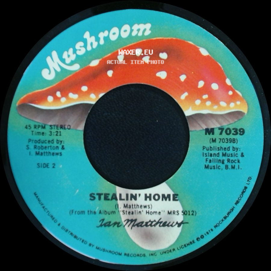 Ian Matthews - Shake It / Stealin' Home side B