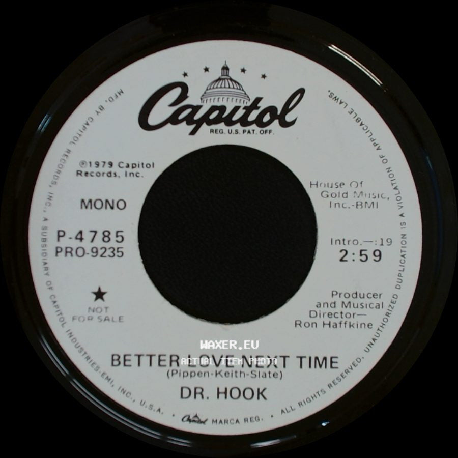Dr. Hook - Better Love Next Time / Better Love Next Time side A