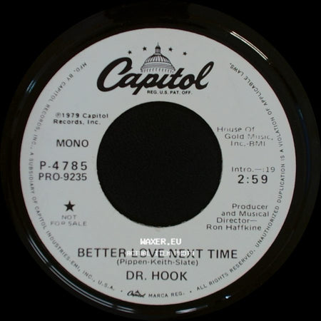 Dr. Hook - Better Love Next Time / Better Love Next Time side A