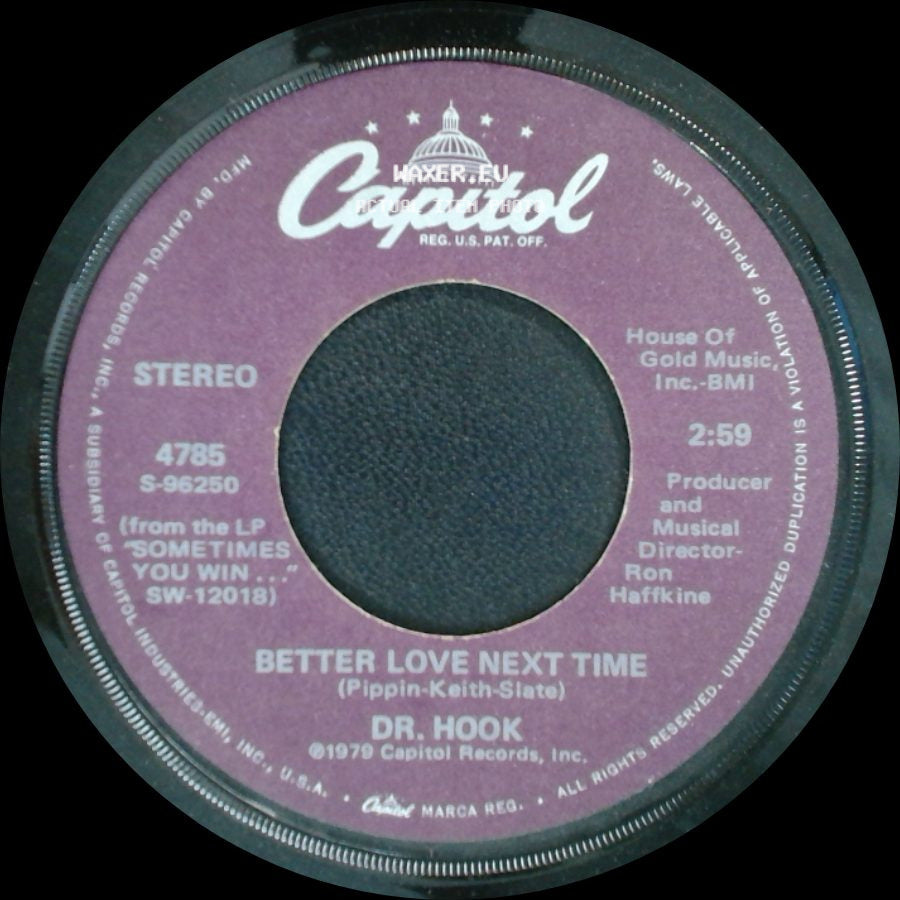 Dr. Hook - Better Love Next Time / Mountain Mary side A