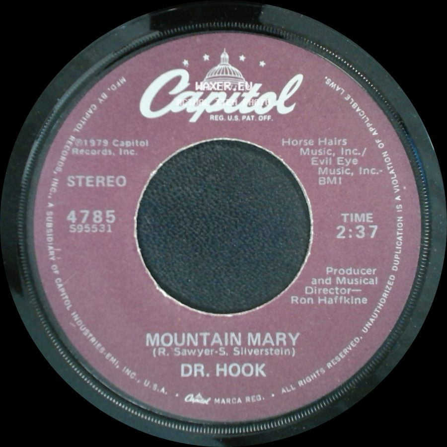 Dr. Hook - Mountain Mary / Better Love Next Time side A
