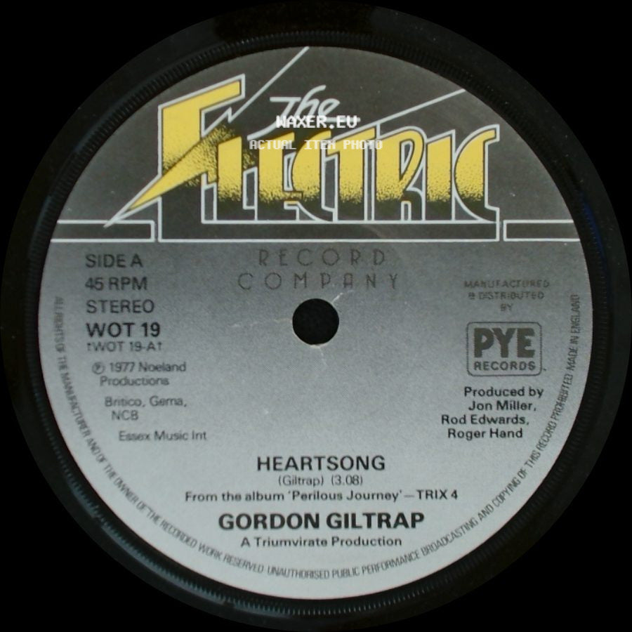 Gordon Giltrap - Heartsong / The Deserter side A