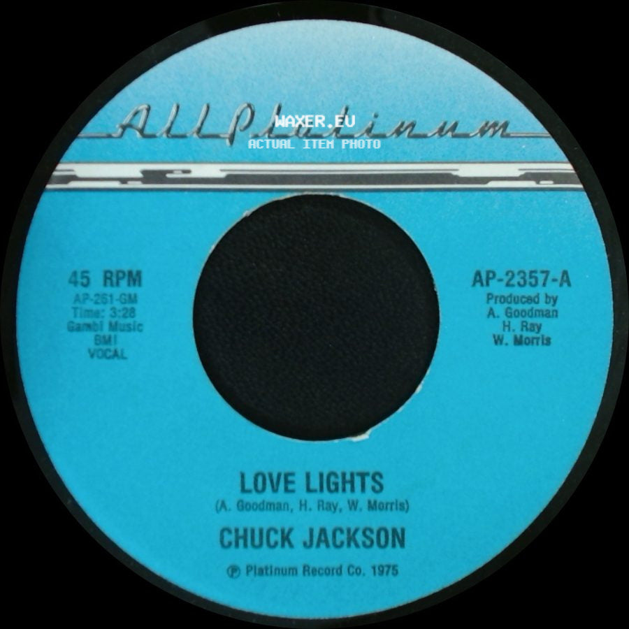 Chuck Jackson - Love Lights / Love Lights side B