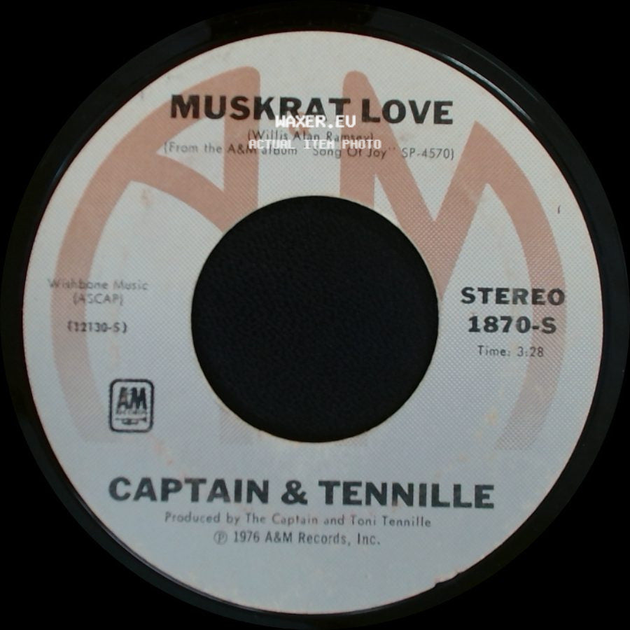Captain & Tennille - Muskrat Love / Honey Come Love Me side A